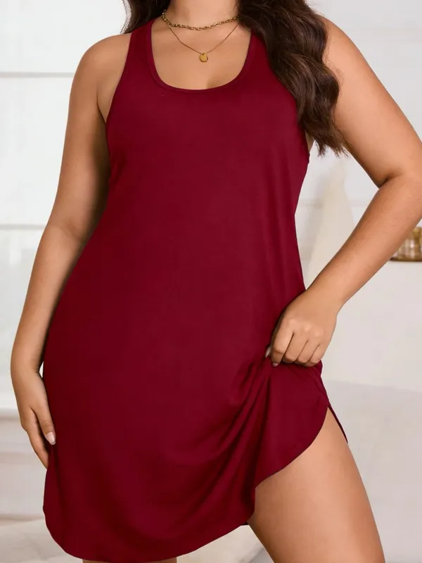 Women's Fashionable Casual and Sexy Oversized Cardigan Dress Suitable for Home Wear and Date Occasions for Comfort. — image 1