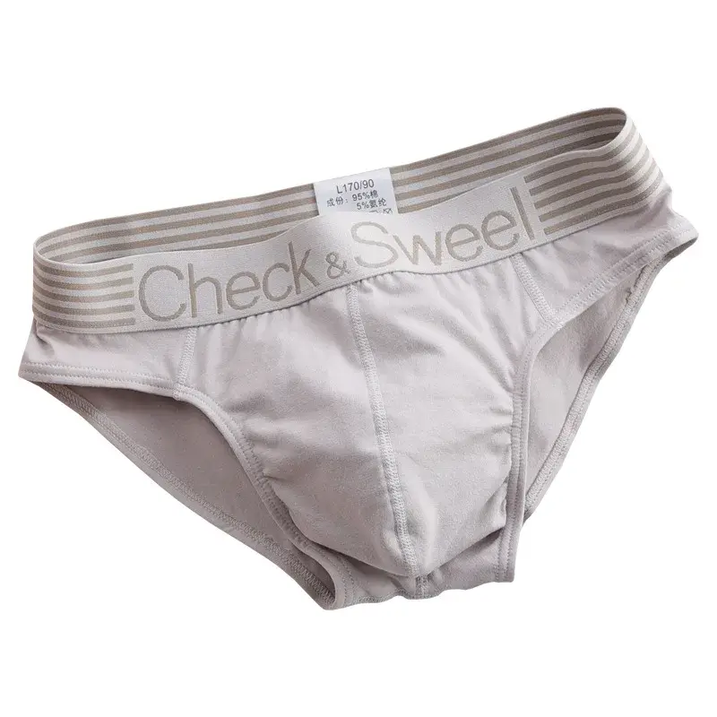 Men's Triangle Underwear Men's Pure Cotton Sports Loose And Breathable Wide Brimmed Youth Triangle Pants — image 4