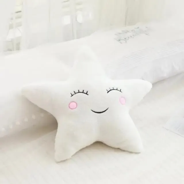 Oreiller en peluche nuage, lune, étoile, goutte de pluie, coussin doux, jouets pour enfants, bébé fille, cadeau de noël, décor de voiture, chambre — image 18