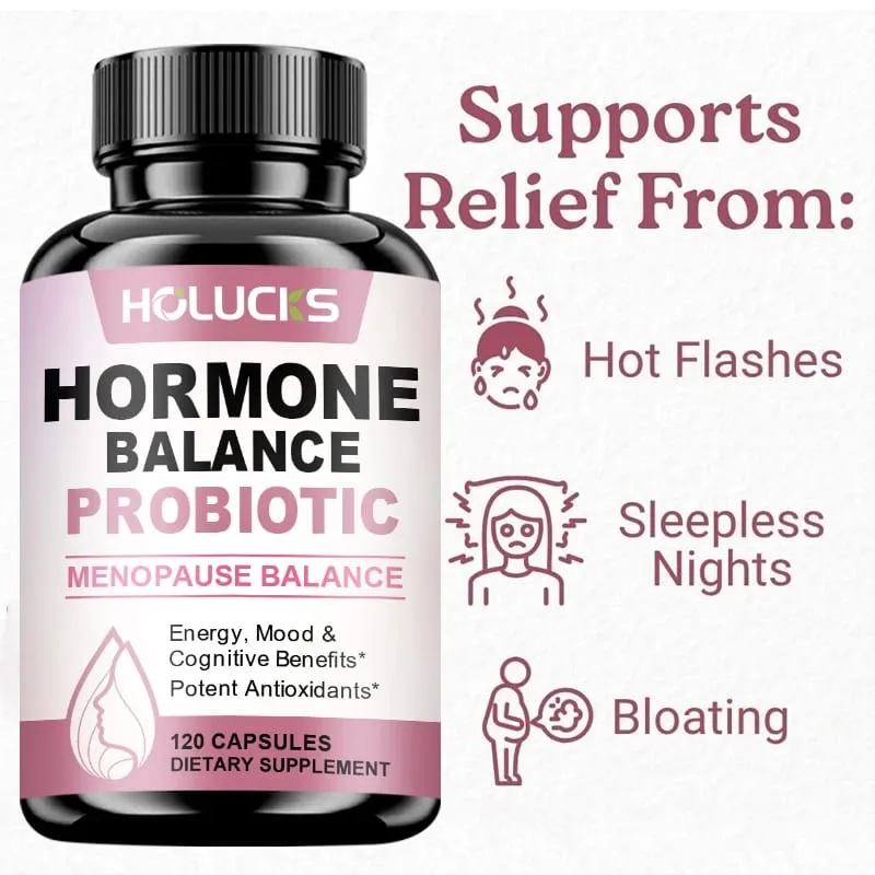 Hormone Balance Probiotic Supports Menopause Balance Relieves Fatigue Mood Swings Improve Digestion & Metabolism — image 4