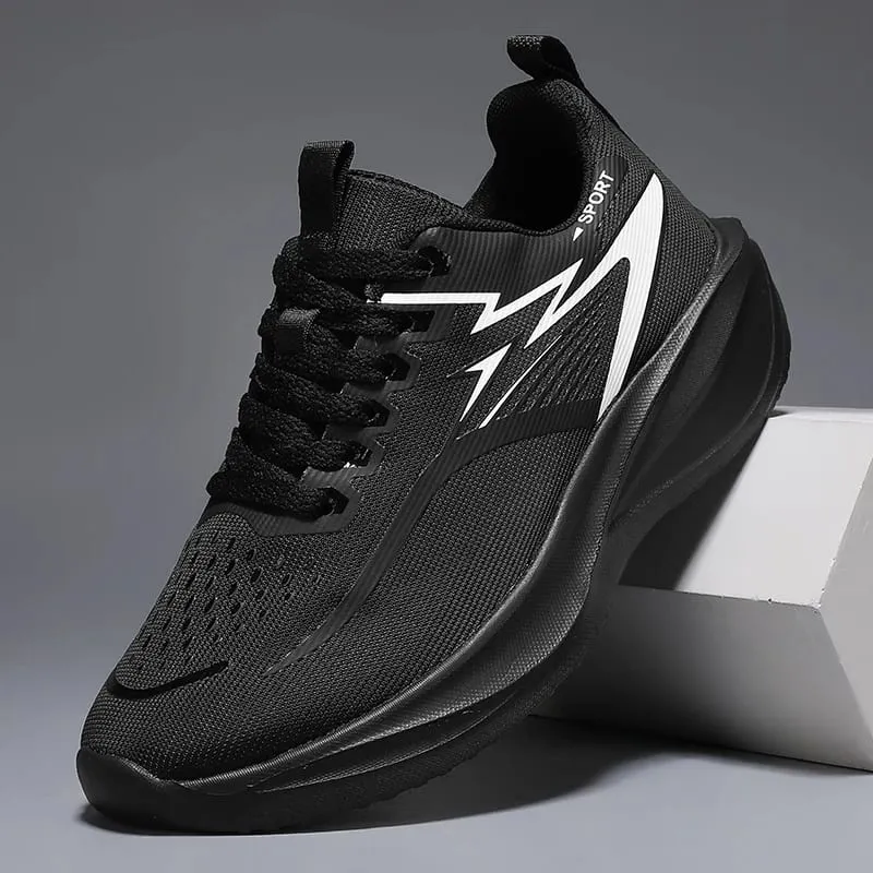 Men Casual Sports Running Shoes Marathon Air Cushion Breathable Lightweight Men Comfortable Athletic Nonskid Sneakers Outdoor — image 4
