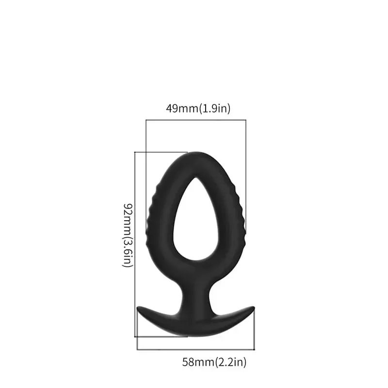 3Sizes Anal Plug Soft Silicone Anal Dildo Dilator Sex Toys for Women Dilating Butt Plug Erotic Stimulator Male Prostate Massager