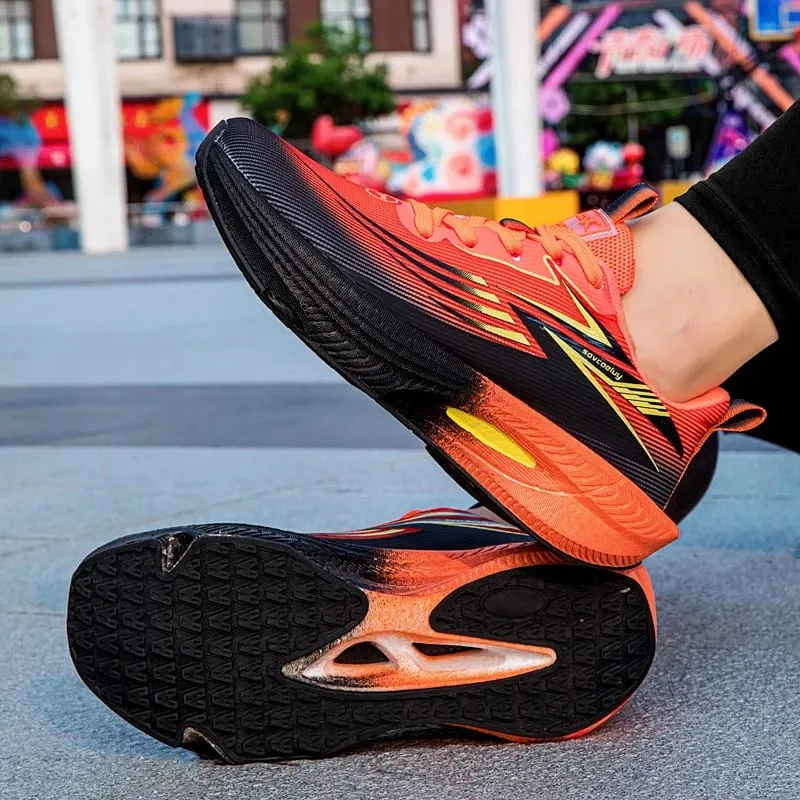 Breathable Running Shoes Men Carbon Board Speciality Marathon Sports Women's Athletic Sneakers Comfortable Men's Walking Sneaker — image 6