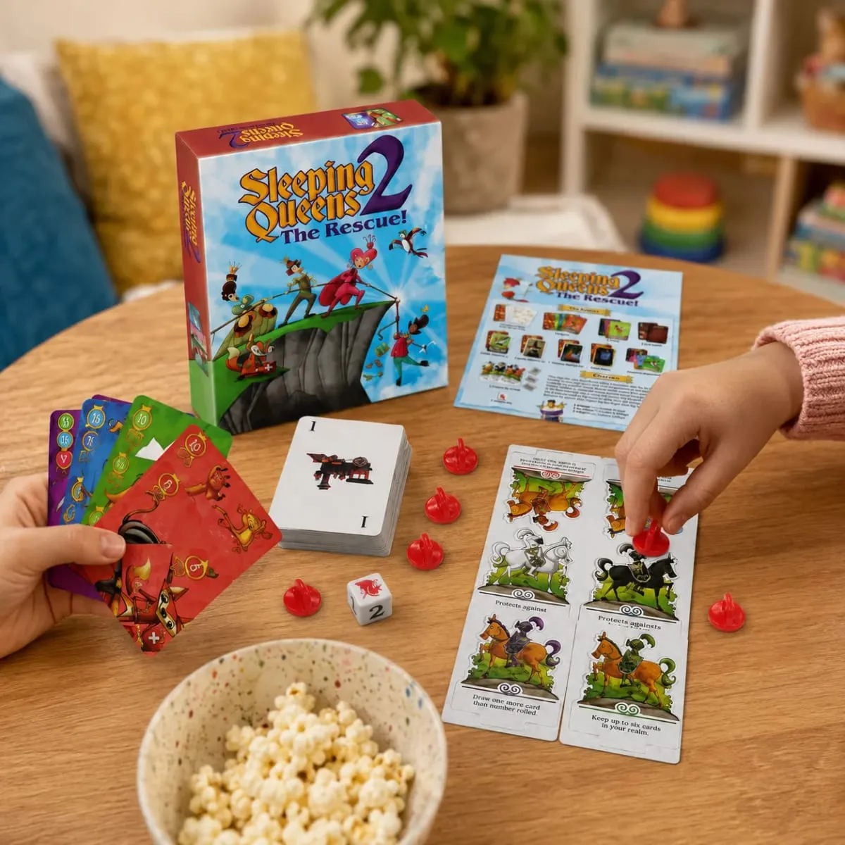 Sleeping Queens 2 The Rescue Fantasy Card Game Kids Strategy Adventure Family Party Travel English Version — image 5