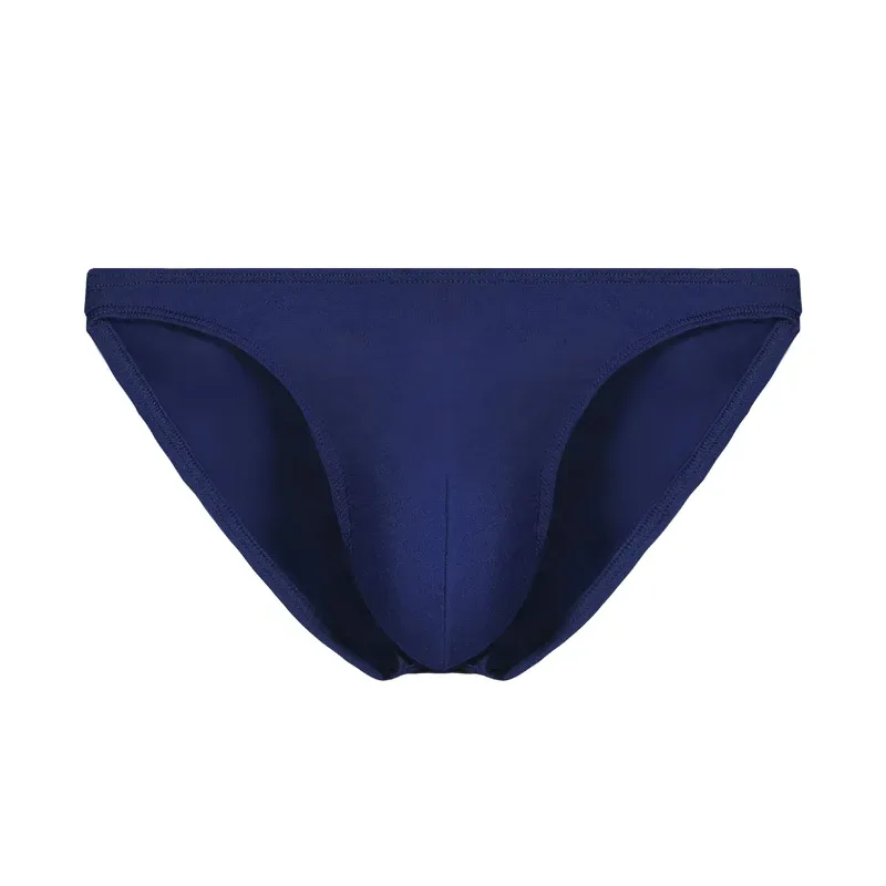 Roupa interior masculina calças triangulares pequenas u convexo modal fino estiramento sexy cintura baixa apertado cuecas laterais estreitas — image 29