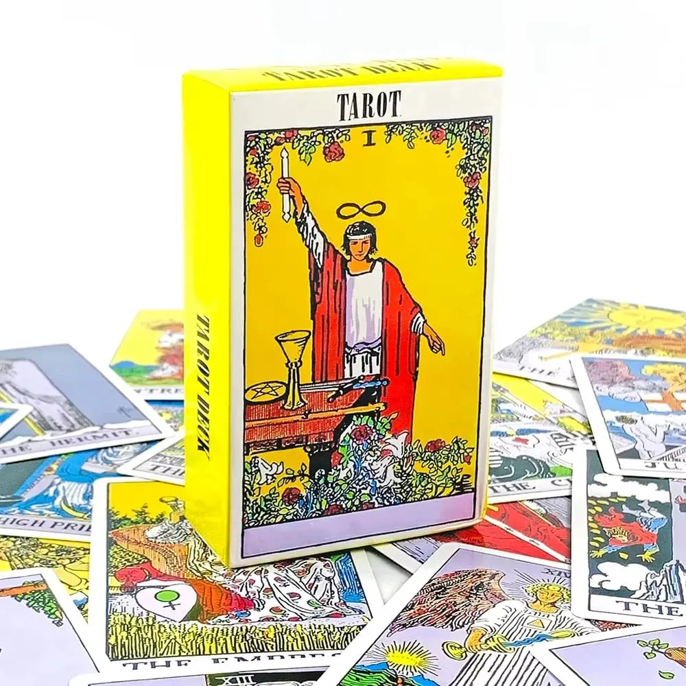 Tarot Oracle Divination Edition Borad Playing Games with English/Spanish Family Entertainment Board Game Fate Card Christmas — image 3