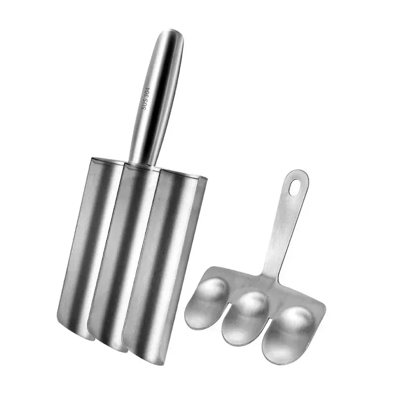 Easy-Release Non-Stick Meatball Maker Set - Manual Meatball Spoon for Effortless Fish Balls-Ideal Kitchen Tool for Home Cooking — image 5