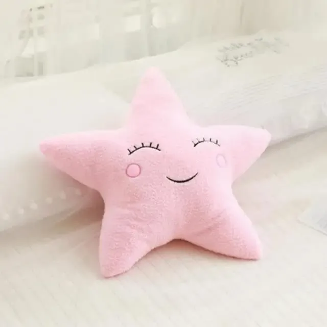 Oreiller en peluche nuage, lune, étoile, goutte de pluie, coussin doux, jouets pour enfants, bébé fille, cadeau de noël, décor de voiture, chambre — image 13