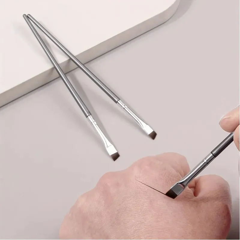 Line Brush Ultra-thin Lip Line Eyebrow Line Brush Detail Concealer Brush Eye Lip Brow Contour Eye Concealer Makeup Brushes — image 6