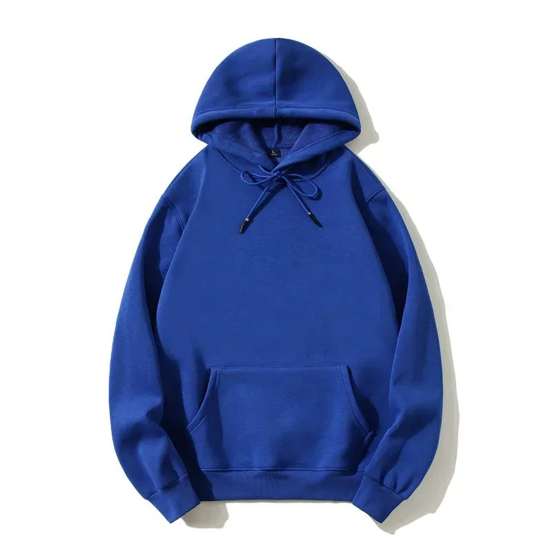 Sweat à capuche de haute qualité imprimé à la mode, logo personnalisé, marque de groupe personnel, broderie pour hommes et femmes, épais 100% coton, pulls en polaire — image 11