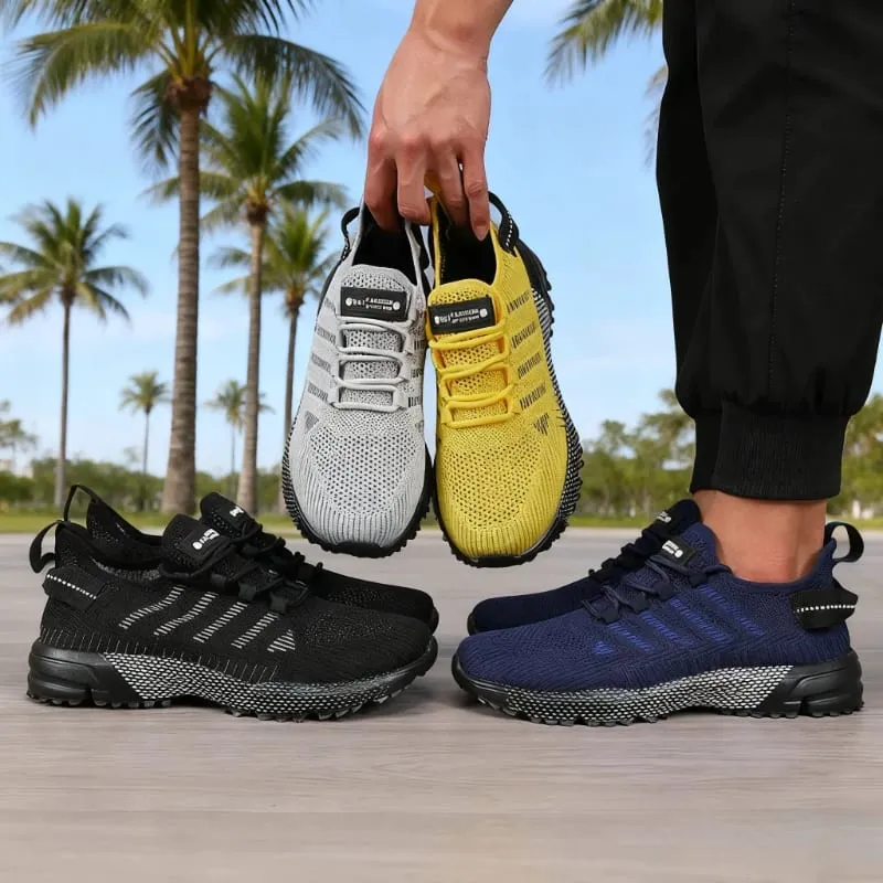 Shoes for Men High Quality Male Sneakers Breathable Fashion Gym Casual Light Walking Sneakers Non Slip Men Shoes Tenis Masculino — image 5