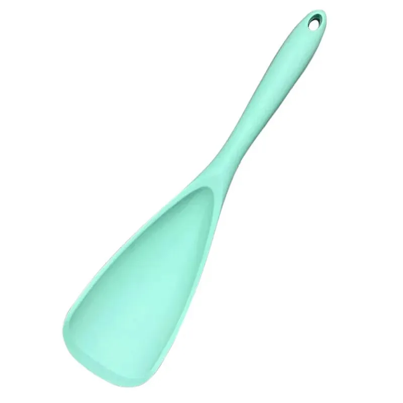 All-in-one silicone duckbill spatula heat-resistant cooking spoon salad server ice scoop and multi-functional spatula