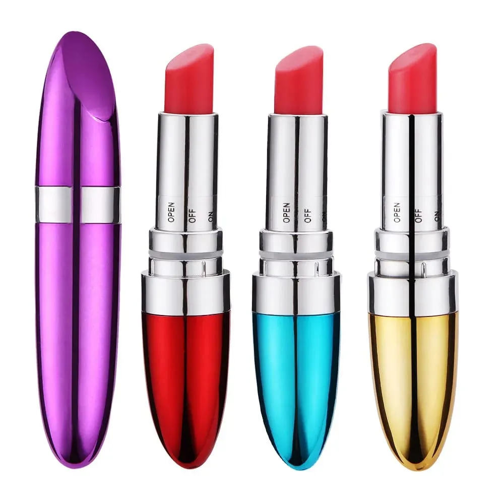 Mini Lipstick Vibrator Powerful G-Spot clitoral stimulation discreet Vibrate Sex Toy Bullet masturbation adult