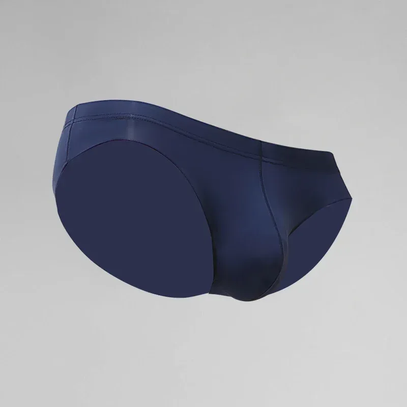Modal men's underwear. Super - thin ice - silk style for summer. Alluring, breathable men's briefs. Sexy, translucent underpants