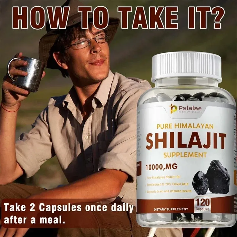 100% High Purity Shilajit Mineral Supplement - Improve Performance Relieve Stress Improve Mood Increase Male Size Non-GMO — image 5