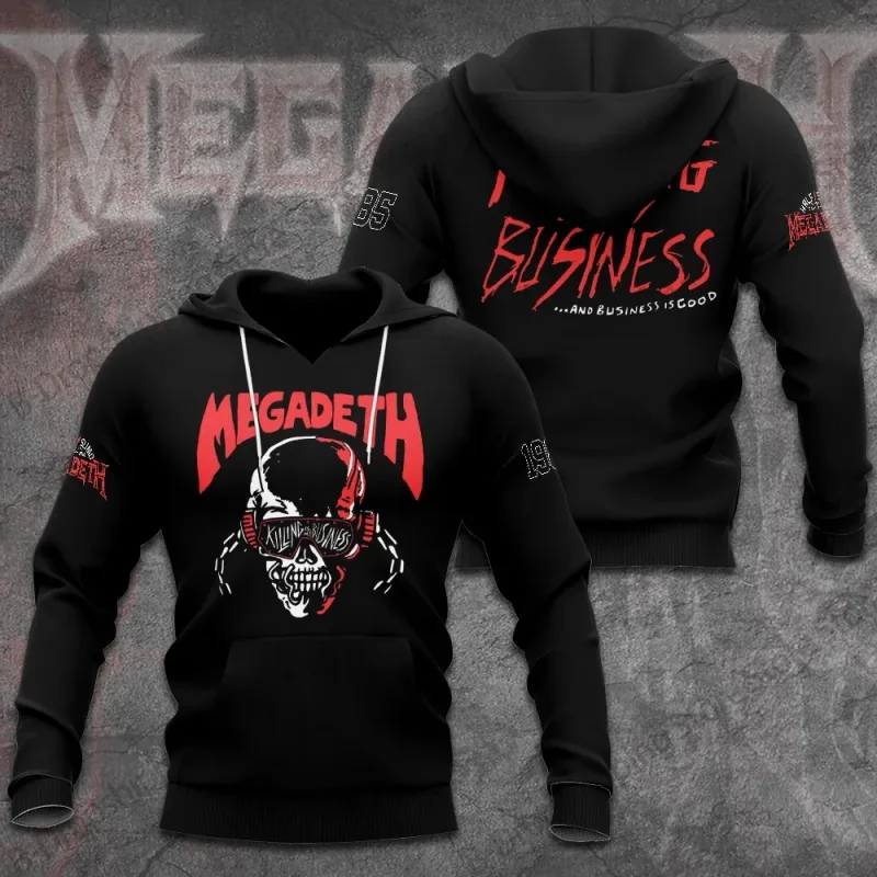 Metal Rock Band Megadeth 3d Print Hoodie Men Women Fashion Long Sleeve Hoodies Vintage Coat Men Sweatshirt Unisex Clothes NEW — image 5