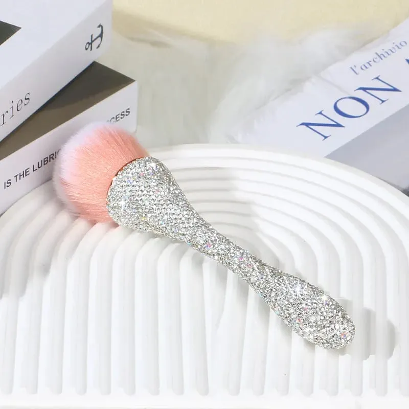 1PCDiamond Handle Makeup Brush LoosePowder Brush BlushBrushes Professional Small Waist Beauty Cosmetics Tools Brochas Maquillaje