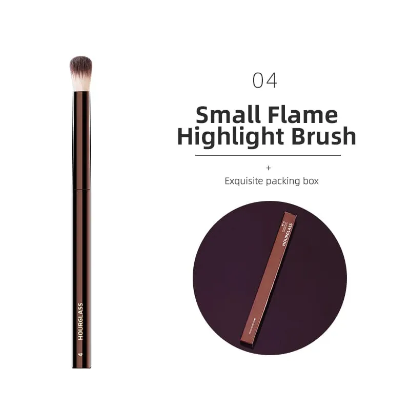 Hourglass Makeup Brush All Kinds Eyeshadow Foundation Concealer Powder Bronzer Blusher Eyeliner Retractable Professional Brushes — image 27
