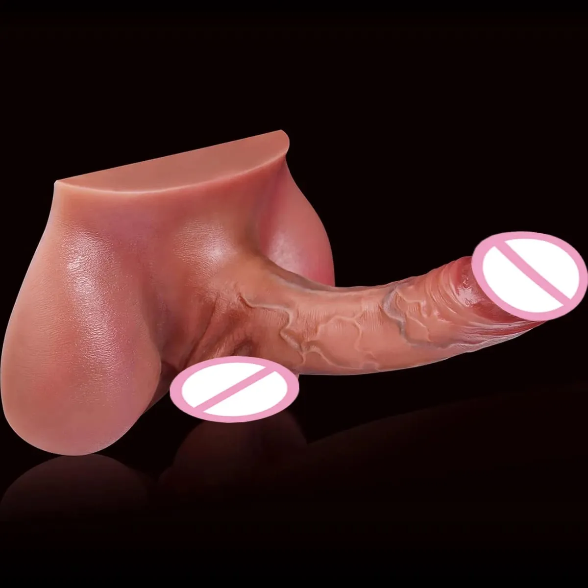 Realistický Dick Obrovský velký falešný penis s flexibilním umělým velkým podvozkem Dildo Ženské vaginální anální masturbace Lesbain sexuální hračka — image 2