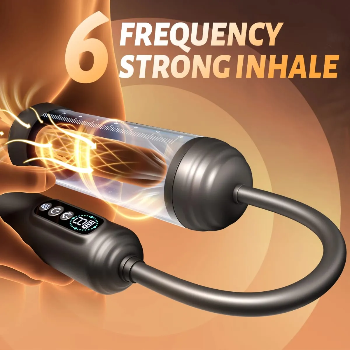 Automatic Electric Penis Pump Male Vacuum Suction Massager Delay Enlargement Glans Blowjob Masturbation Adult Sex Toys for Men — image 2