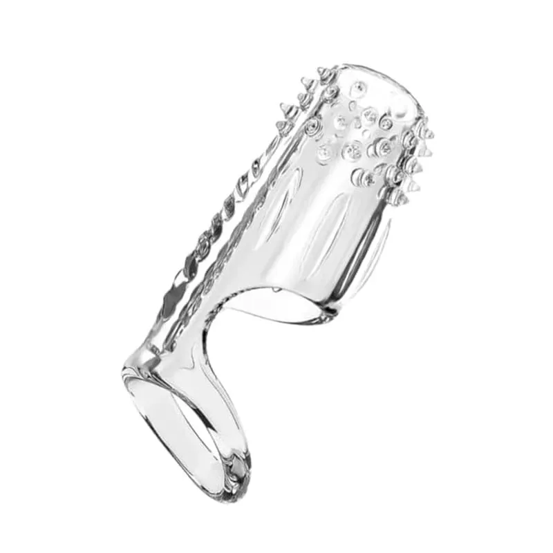 Penis Training Realistic Dual Density Silicone Penis Sleeve Cock Ring Extender Male Sex Toy Dildo Cock Sleeve for Erection — image 10