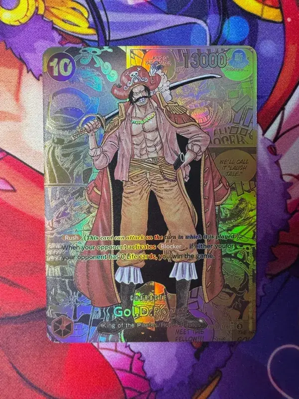 ONE PIECE Roronoa Zoro Monkey D. Luffy כרטיס אוסף תוצרת בית בגרסה יפנית אנגלית צעצועים מתנת יום הולדת לחג המולד — image 29