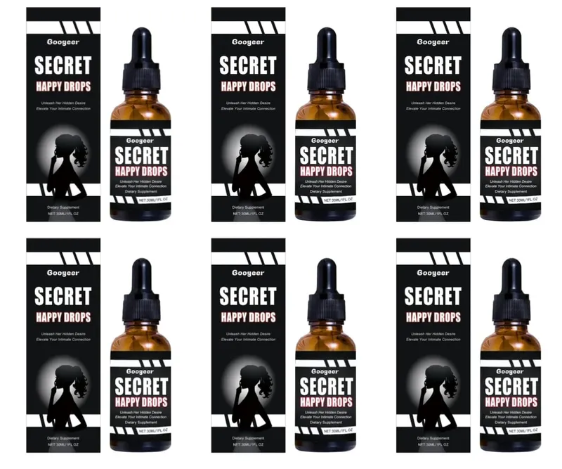 Googeer Secret Happy Drops Oral Drops Herbal Epimedium Maca Root Ginseng Ginkgo Biloba Support Blood Circulation Intimacy 30 ML — image 12