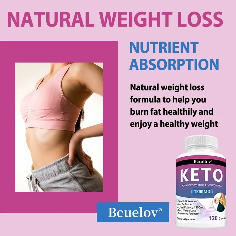 Capsule Keto avanzate Gestione del peso Metabolismo Aumento del controllo dell'appetito Supporto energetico Integratore per la salute dell'apparato digerente — image 4