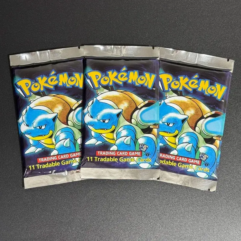 Whole pack PKM 1st Edition Booster Pack PTCG Proxy Cards for Base Set Pack Charizard Blastoise Venusaur TCG Cards 11pcs/Pack Toy — image 9