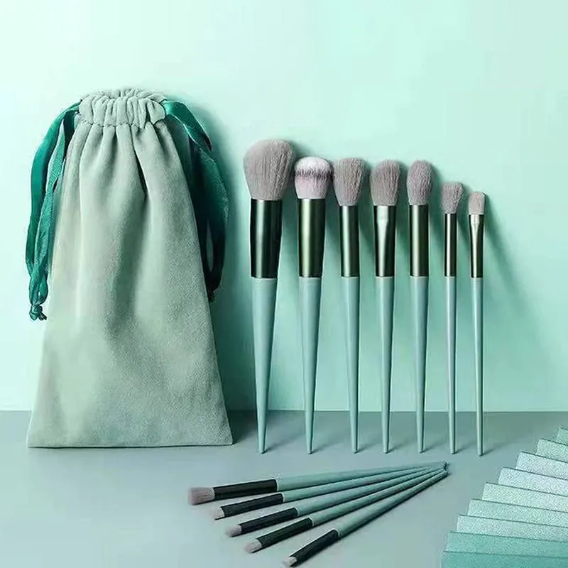8/13PcsMakeup Brush Set Fluffy Professiona Cosmetic Foundation Powder Eyeshadow Kabuki Make Up Brush Beauty Tool Makeup. — image 3