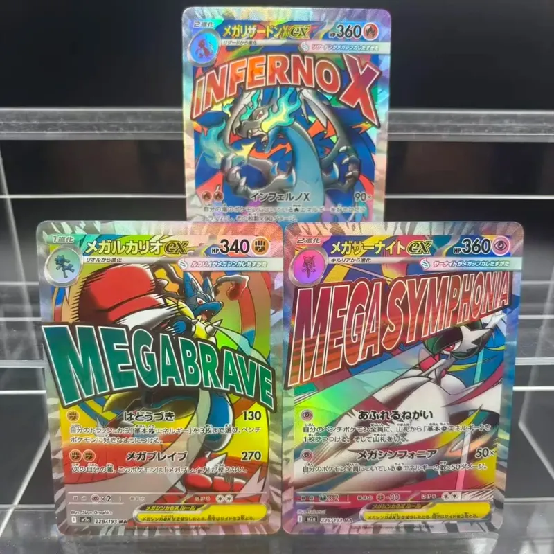 DIY Collection Cards Gardevoir Lucario ex Self Made Single Card Classic Game Anime Card Gift Toy