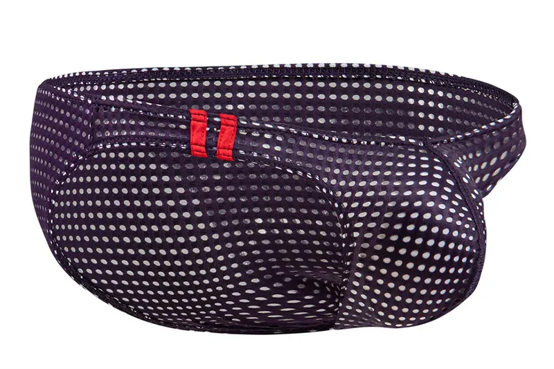 Slip da uomo Estate Traspirante Fori Intimo U Convesso Sottile Vita bassa Slip intimo da uomo Slip Mutande Calzoncillos