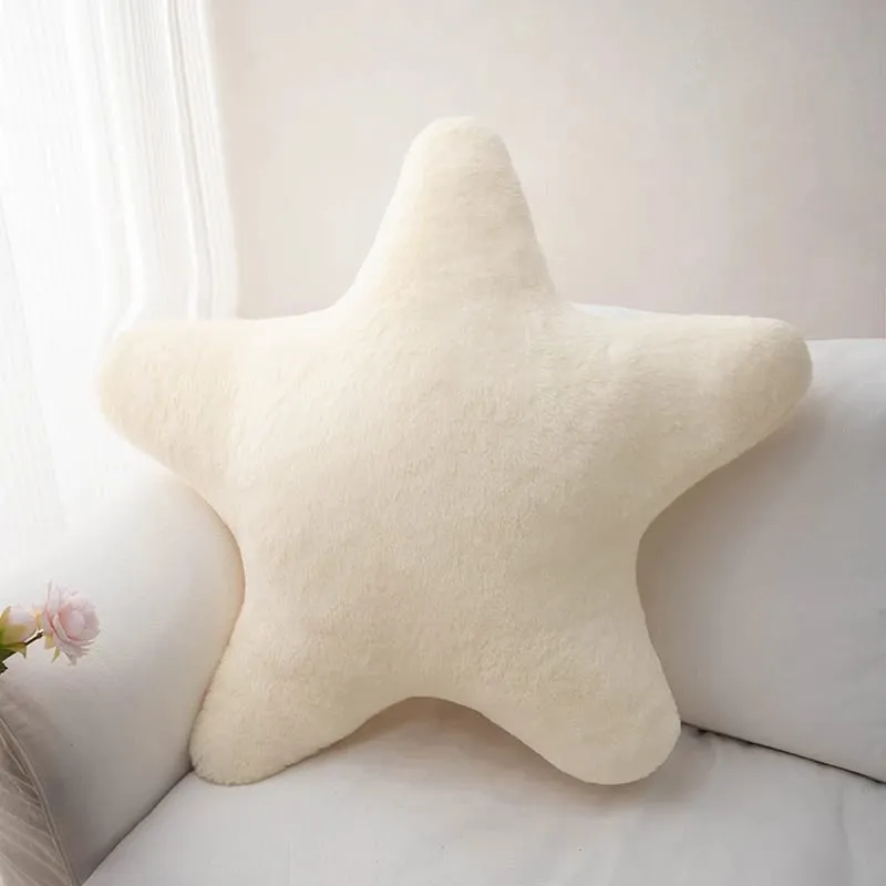 35/40cm Starfish Star Plush Pillow Stuffed Smiling Happy Sky Pillow Colorful Decor Cushion for Sofa Chair Back Support Gift