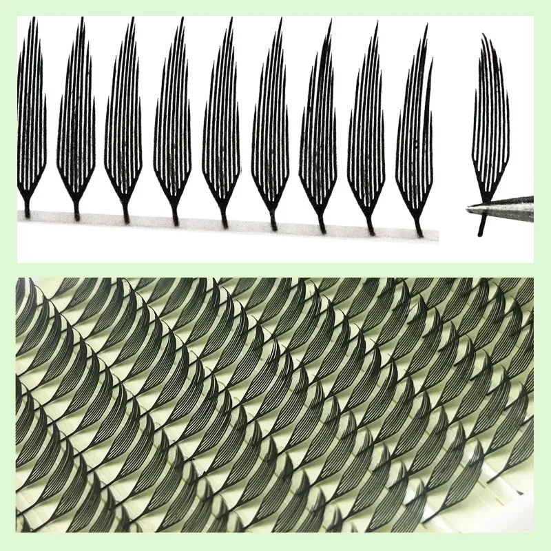 Comic Spire Manga Lash Clusters 3D Feather Anime Lashes Premade Fan Individual Eyelash Extensions Natural For Eye Makeup — image 4