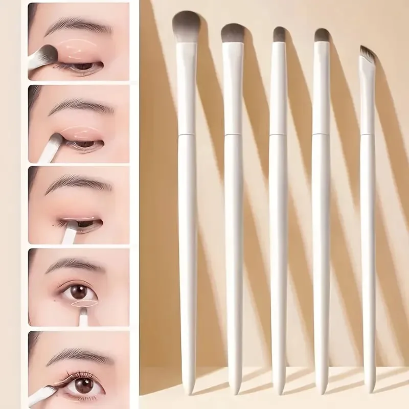5-Piece Eye Makeup Brush Set Perfect Travel Companion and Gift for Friends Girlfriends and Wives