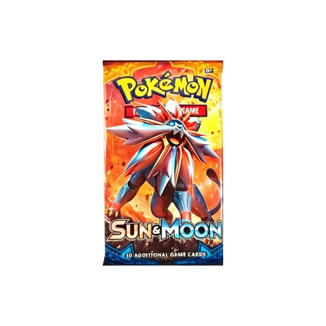 Pokemon TCG SUN & MOON Booster Box 36 Packs English Sealed Display Box Collectible Trading Card Game for Kids gift — image 7