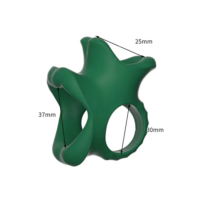 Sexy lip Mouth Penis Ring Male Penis Enlarger Extender Testicle Restraint Cock Ring Lock the Sperm Male Penis Training Sex Toys — image 6
