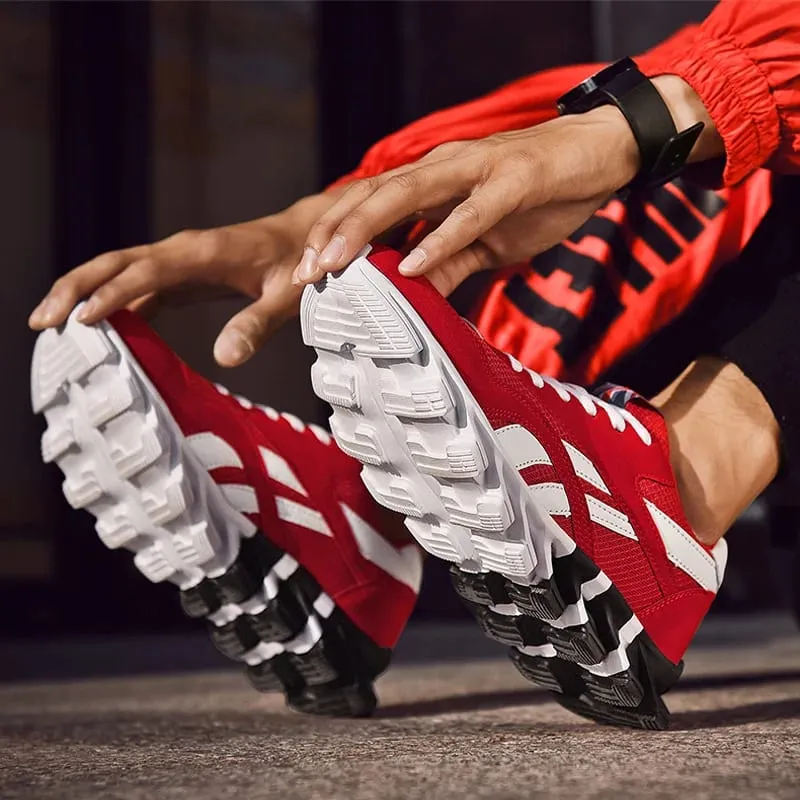 New Men's and Women's Running Shoes Breathable Casual Sneakers Anti-slip Vibration Comfortable Walking Shoes 36-48 — image 7