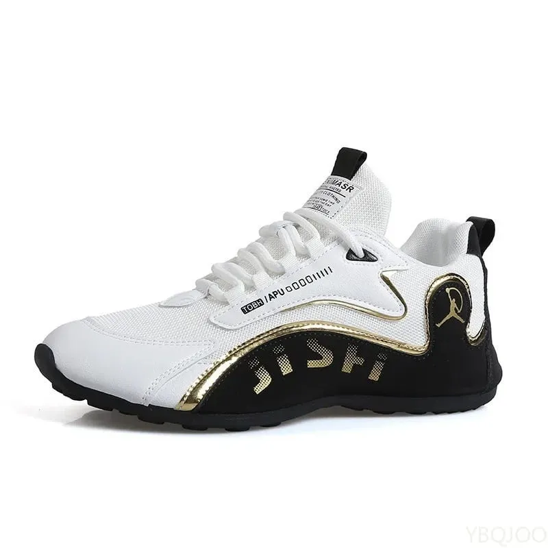 Large Size Spring and Autumn New Thick Sole Height Increasing Casual Men's Shoes Niche Trend Versatile Flat Sports Men's Shoes