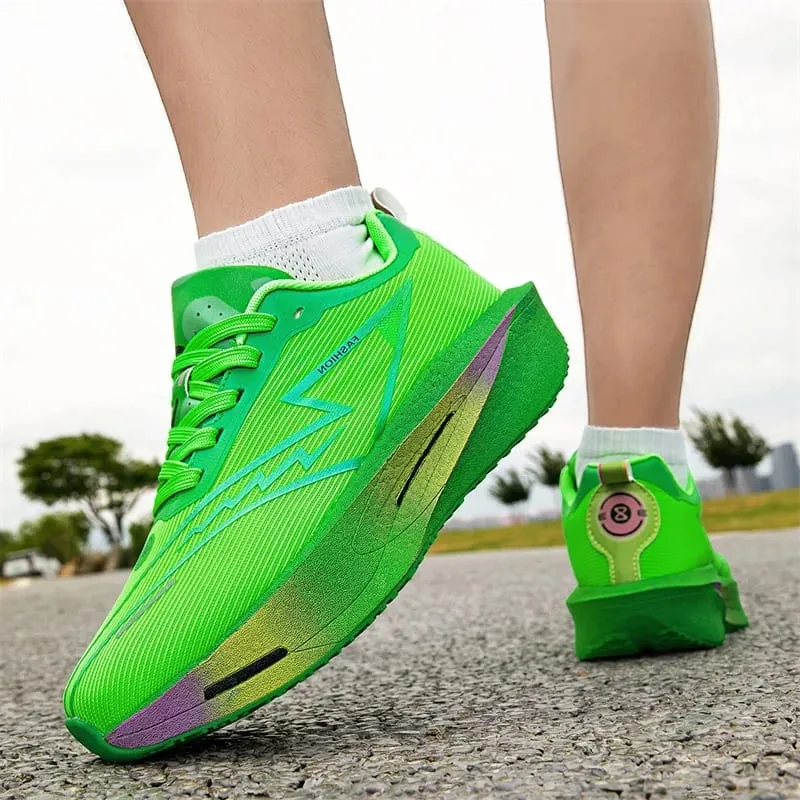 Marathon Men Running Shoes Carbon Board Speciality Sports Breathable Lightweight Women's Comfortable Athletic Chunta Sneakers — image 7
