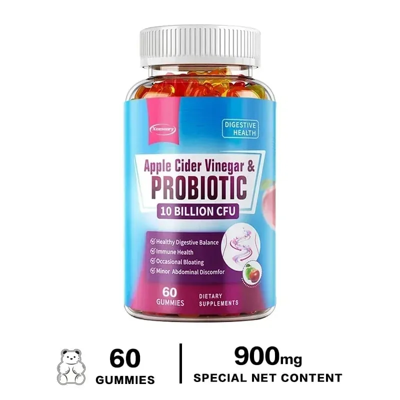Probiotic Gummies - Contains Apple Cider Vinegar Which Aids Digestion Boosts Immunity and Relieves Constipation and Bloating — image 9