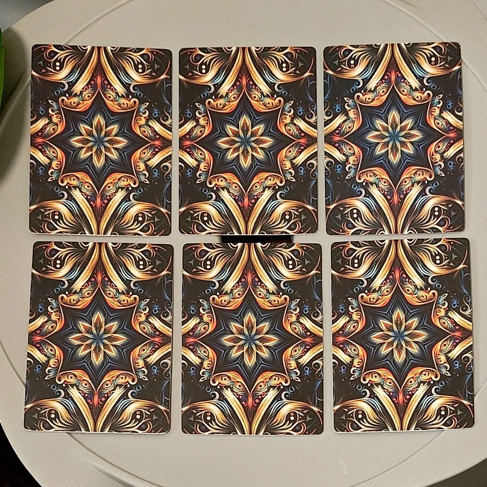 Dek Runes Dunia Pelik - 9*6cm 25 Kad Oracle Futhark Elder untuk Ramalan Dicetak pada Stok Kad Timbul Dua Kali 350GSM — image 6