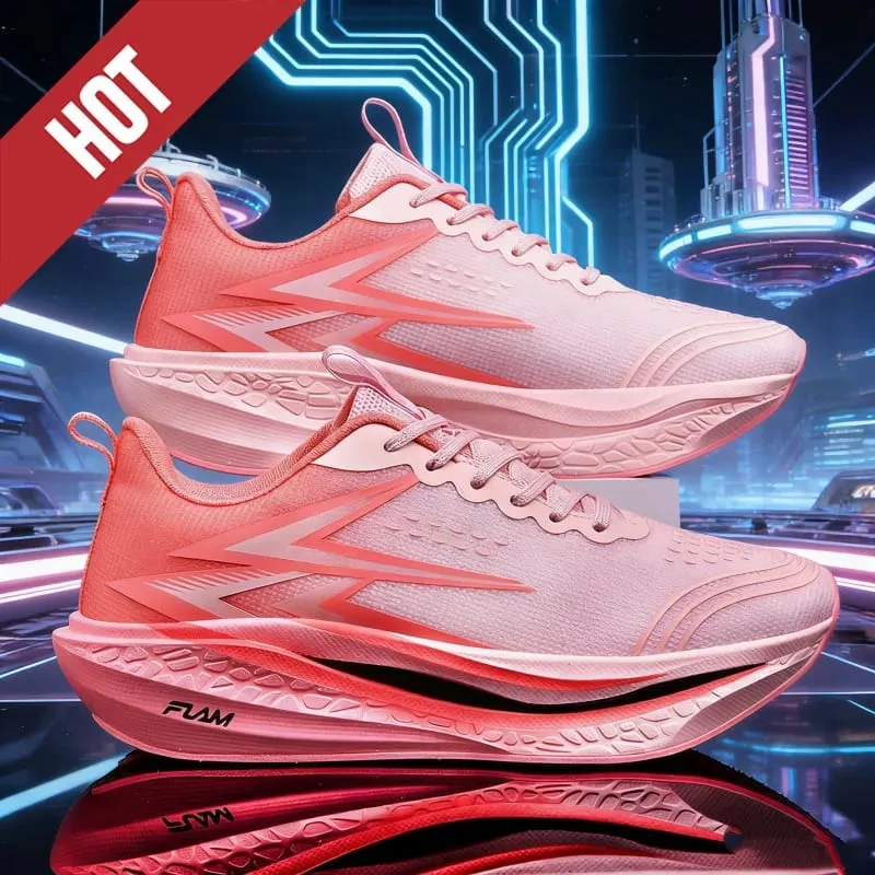 Running Shoes Carbon Board Speciality Marathon Men Sports Breathable Lightweight Women's Comfortable Athletic Nonskid Sneakers — image 7