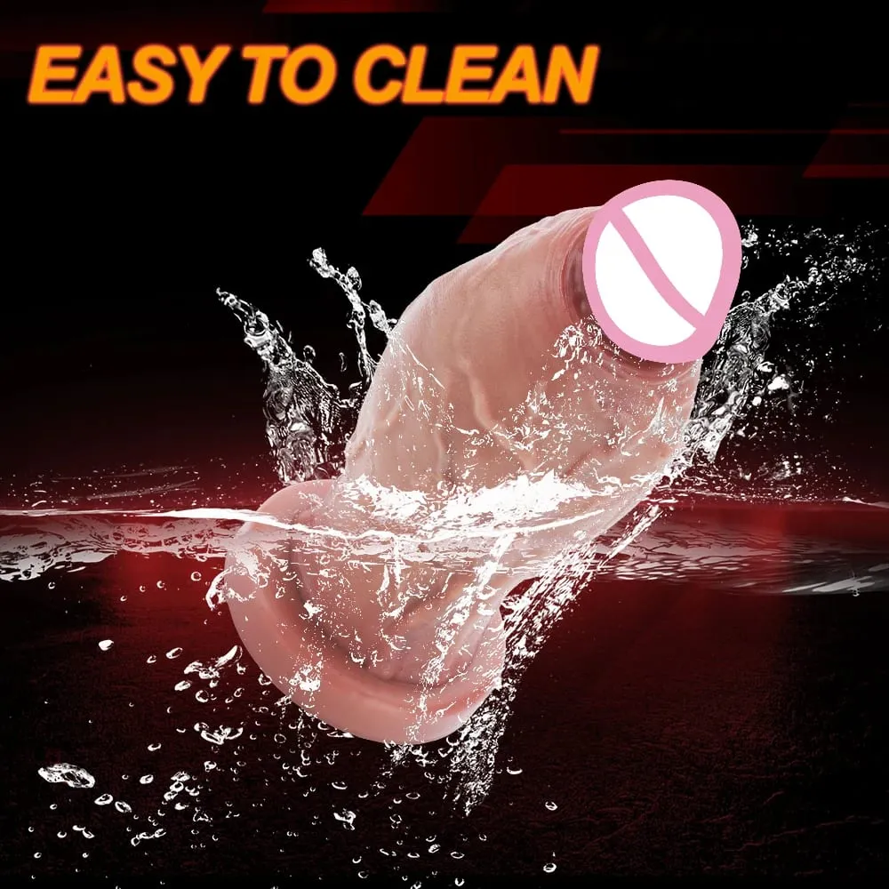 XXL Spuer Bigger Realistic Dildos Thick Silicone Anal Dildo Expander Thick Penis Adult Sex Toys Masturbation Butt Plug — image 5