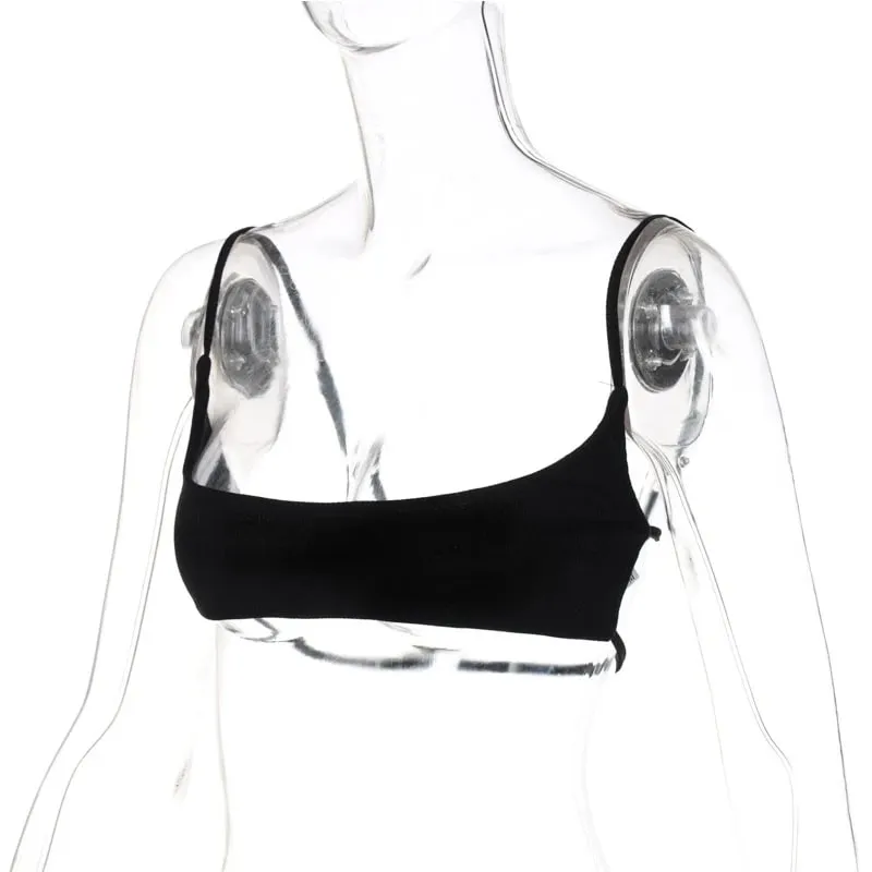 Summer Backless Sexy Camisole Women Strap Slim Beach Top 2025 Sleeveless Streetwear Korean Strap Sensual Tank Top