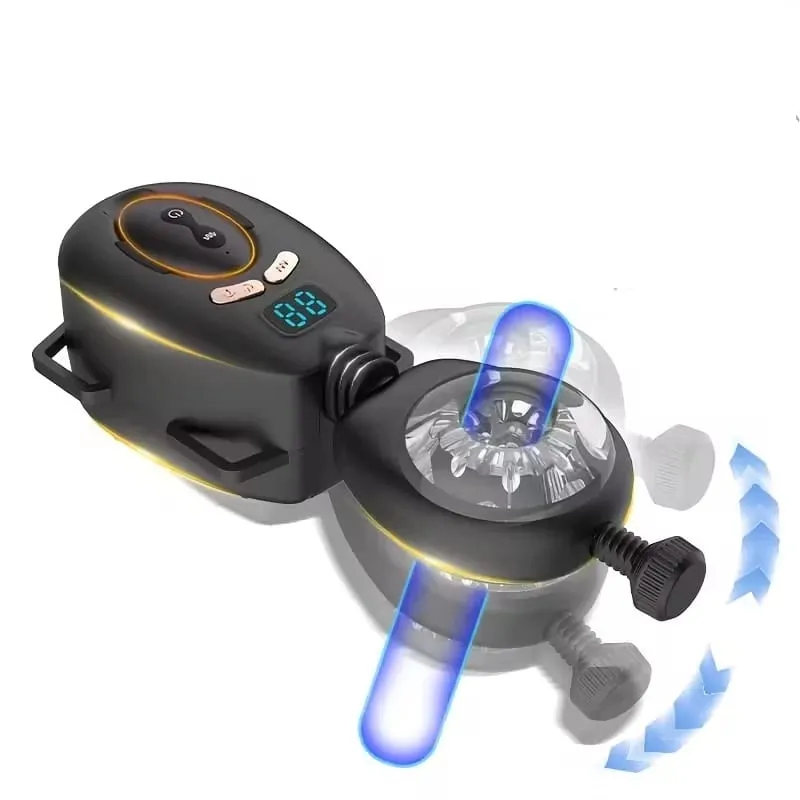 Sex Toys for Men Automatic Swing Male Masturbator with Wearable Belt Thrusting Masturbator Cup Remote Control Adult Supplies — image 1