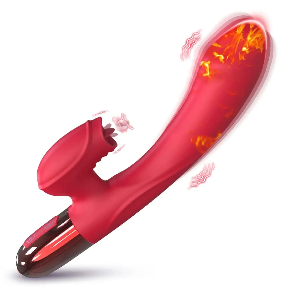 G-spot Vibrator for Women Clit Nipple Licking Clitoris Stimulator Adult Goods Sex Toys for Woman Couple Female Masturbation — image 1