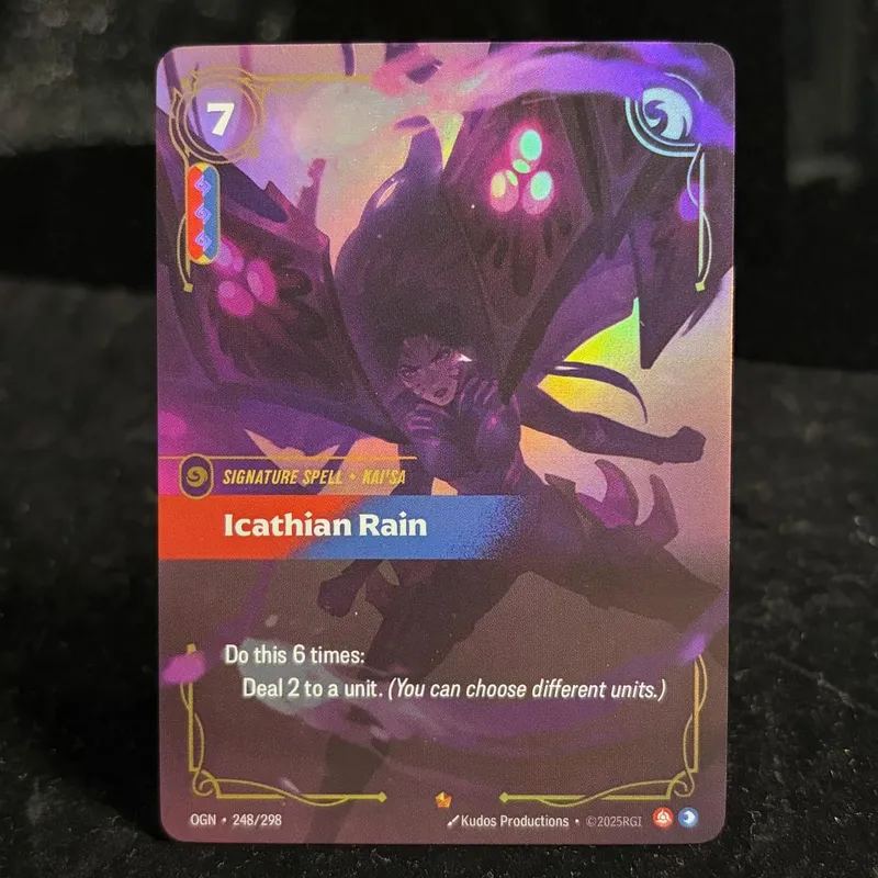 Runes Riftbound OGN Origin Genesis UNL Unleashed KaiSa Elder Dragon Collectible Alt Art Showcase Exclusive Holo Foil Proxy Card — image 27