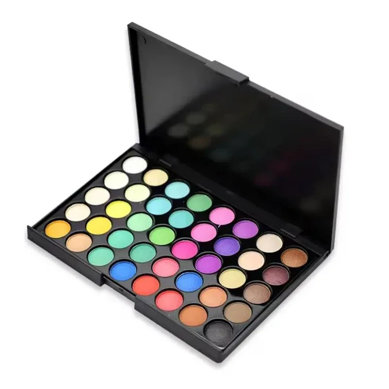 40 Colors Glitter Eyeshadow Palette Matte Waterproof Long Lasting Pressed Powder Earth Tone Women Eye Makeup Palette Cosmetics — image 4