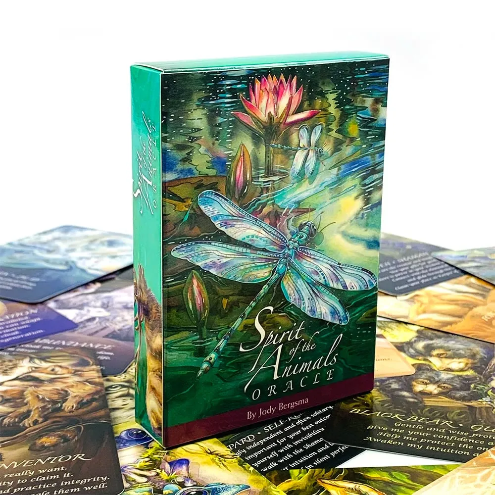 Spirit Of The Animals Oracle Cards A 52 Cards Divination Edition Deck Borad Game Perfect For Spiritual Guidance & Collectors — image 3